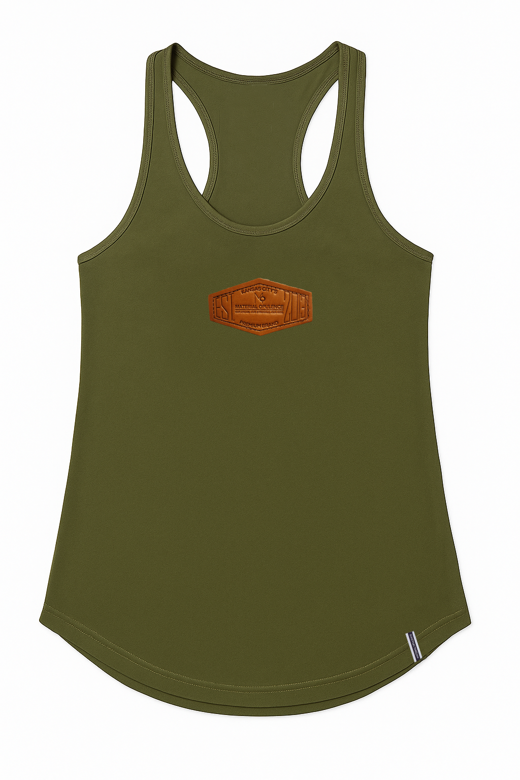 Crownmark Curve Tank Olive