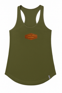 Crownmark Curve Tank Olive