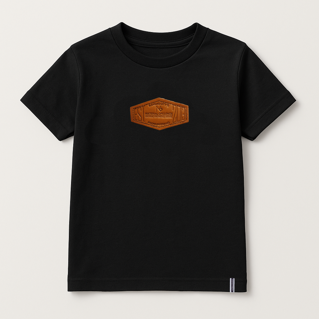 Youth Crownmark Tee Black